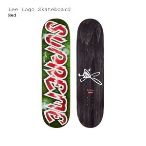 Supreme Lee Logo Graffiti Skateboard